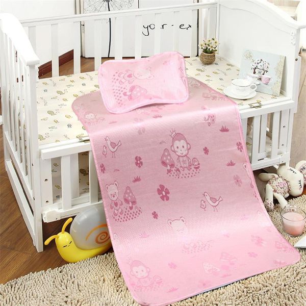 infant ice silk mat two-piece foldable jacquard pillowcase bedding sheets cartoon custom kindergarten children summer air conditioning seat
infant ice silk mat two-piece foldable jacquard pillowcase bedding sheets cartoon custom kindergarten children summer air conditioning seat