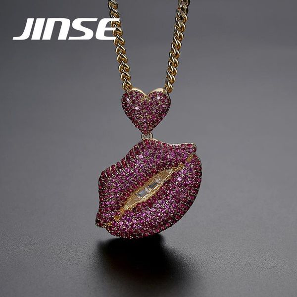chains jinse mens hip hop -colorful lips pendant necklace gold color crystal stone for men women fashion jewelry, Silver
chains jinse mens hip hop -colorful lips pendant necklace gold color crystal stone for men women fashion jewelry, Silver