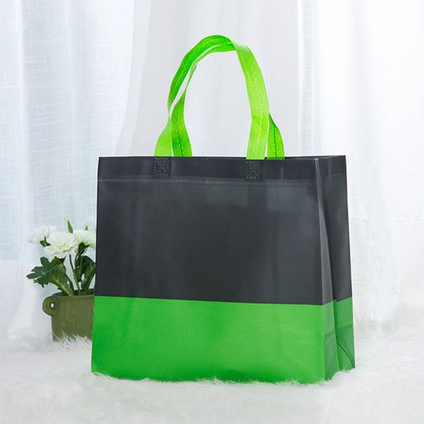 storage bags portable reusable shopping bag large folding tote grocery non-woven double color convenient handbag eco friendly
storage bags portable reusable shopping bag large folding tote grocery non-woven double color convenient handbag eco friendly