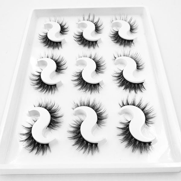 new 9 pairs 3d mink lashes natural false eyelashes dramatic volume fake lashes makeup eyelash extension silk eyelashes
new 9 pairs 3d mink lashes natural false eyelashes dramatic volume fake lashes makeup eyelash extension silk eyelashes
