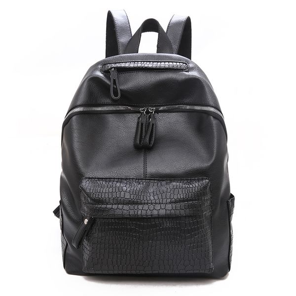 retro women's backpack pu leather backpack for teen girl student school bags travel sac a main femme
retro women's backpack pu leather backpack for teen girl student school bags travel sac a main femme