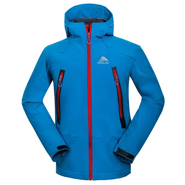 men's winter softshell hiking polar fleece men outdoor camping waterproof tourism coat mountain climbing trekking ski jackets, Blue;black
men's winter softshell hiking polar fleece men outdoor camping waterproof tourism coat mountain climbing trekking ski jackets, Blue;black