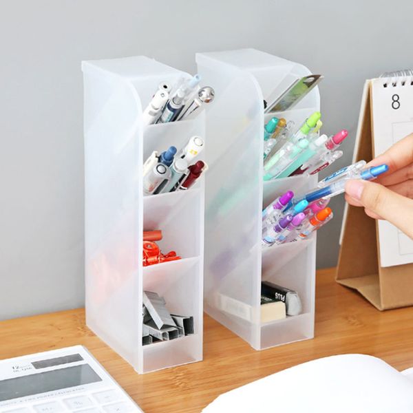 Wholesale New Creative Drawer Desk Sundries Storage Boxes Deskmakeup Cosmetic Tools Organizer Stationery Pen Pencil Holder