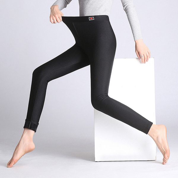 tight-fitting solid black slim trousers stretch cotton large size fat pants plus velvet casual leggings spring and autumn #4, Black;white
tight-fitting solid black slim trousers stretch cotton large size fat pants plus velvet casual leggings spring and autumn #4, Black;white