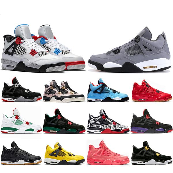Newest 2019 What The 4 Cool Grey Splatter Basketball Shoes 4s Bred Black Pizzeria Singles Day Travis Raptors Mens Trainers Designer Sneakers
Newest 2019 What The 4 Cool Grey Splatter Basketball Shoes 4s Bred Black Pizzeria Singles Day Travis Raptors Mens Trainers Designer Sneakers