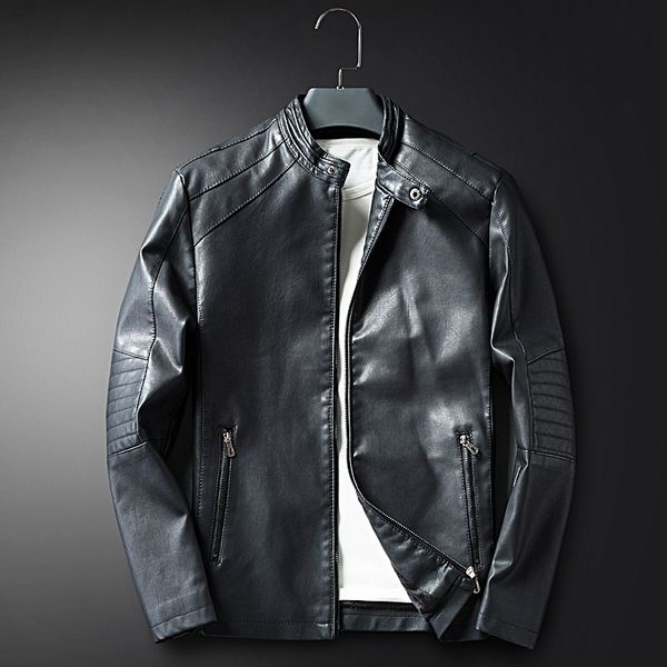men pu leather jackets new design slim motorcycle biker leather jackets coats autumn retro casual jaket black green red
men pu leather jackets new design slim motorcycle biker leather jackets coats autumn retro casual jaket black green red