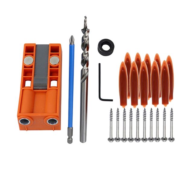 hlzs-1 set new jig r3 pocket hole jig kit pocket hole wood joinery step drill bit woodworking inclined locato
hlzs-1 set new jig r3 pocket hole jig kit pocket hole wood joinery step drill bit woodworking inclined locato