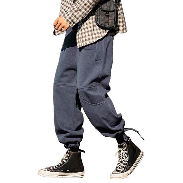 fashion men soft waist ankle tie drawstring loose multi-pocket pants trousers loose wide-leg pants wide-leg, Blue
fashion men soft waist ankle tie drawstring loose multi-pocket pants trousers loose wide-leg pants wide-leg, Blue
