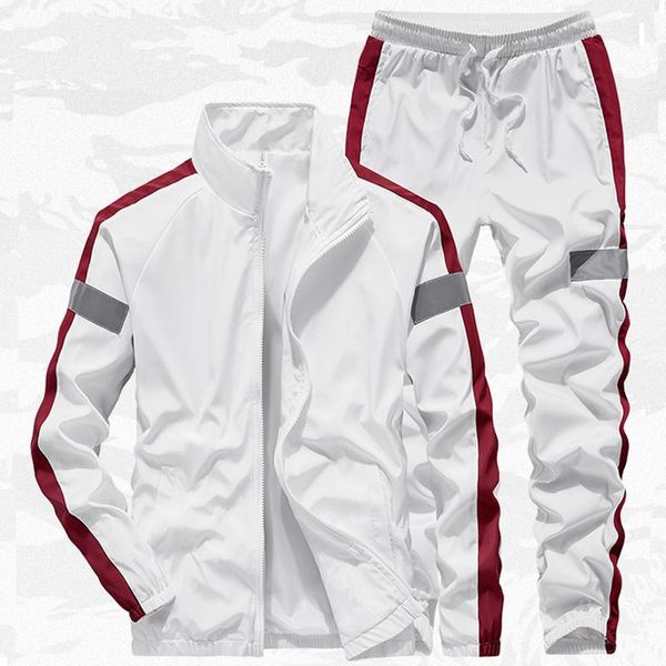 tracksuit men two piece clothing sets casual reflective jacket+pants men`s sportswear gym joggers sweatsuits man track suit 2019 t200615, Gray
tracksuit men two piece clothing sets casual reflective jacket+pants men`s sportswear gym joggers sweatsuits man track suit 2019 t200615, Gray