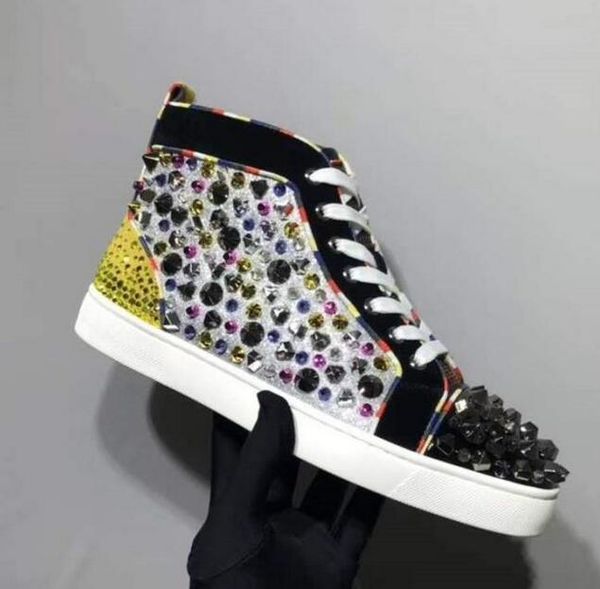 original vogue stylish beads colorful high-red bottom sneakers casual shoes for men women skateboarding designer party wedding, Black
original vogue stylish beads colorful high-red bottom sneakers casual shoes for men women skateboarding designer party wedding, Black