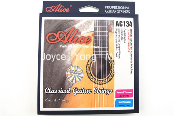 alice ac134 classical guitar strings crystal nylon strings silver-plated copper wound 1st-6th strings ing
alice ac134 classical guitar strings crystal nylon strings silver-plated copper wound 1st-6th strings ing