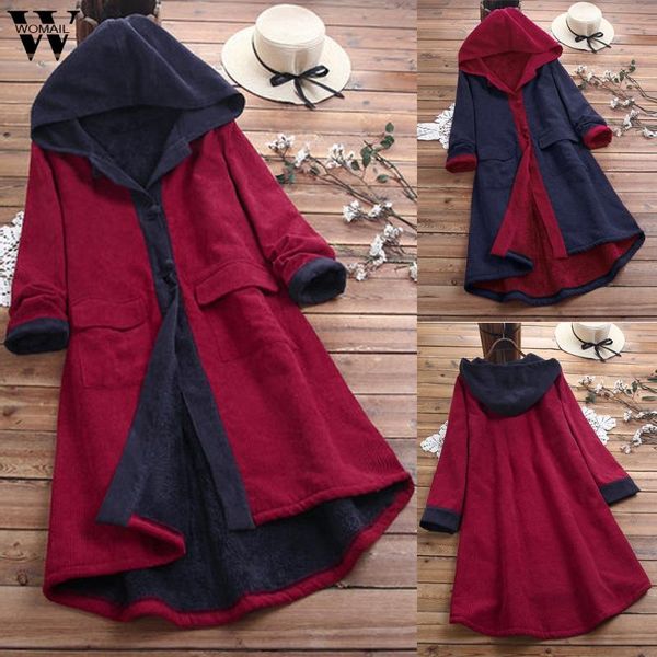 women's jackets womail women jacket winter warm corduroy plush coat long sleeve fleece hooded vintage parka outwear female plus, Black;brown
women's jackets womail women jacket winter warm corduroy plush coat long sleeve fleece hooded vintage parka outwear female plus, Black;brown