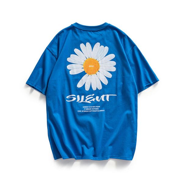 summer mens daisy print pullover tshirt loose crew neck short sleeve tee male spring designer casual clothes, White;black
summer mens daisy print pullover tshirt loose crew neck short sleeve tee male spring designer casual clothes, White;black