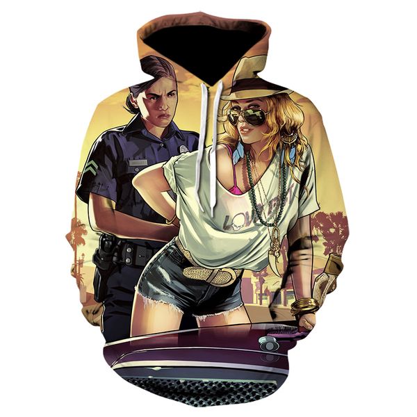 game grand theft auto hoodies men/women harajuku 3d sweatshirt fashion funny streetwear 2019 new casual hip hop clothing, Black
game grand theft auto hoodies men/women harajuku 3d sweatshirt fashion funny streetwear 2019 new casual hip hop clothing, Black