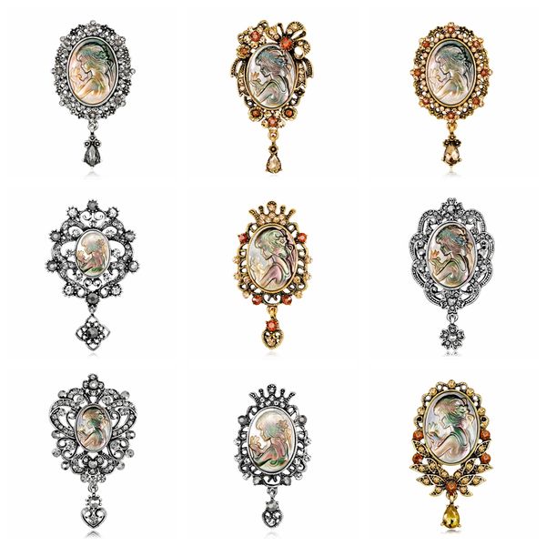 women brooches vintage queen avatar enamel rhinestones vintage queen avatar brooch pins dropshipping jewelry, Gray
women brooches vintage queen avatar enamel rhinestones vintage queen avatar brooch pins dropshipping jewelry, Gray