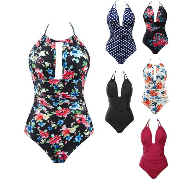 women one piece swimsuit floral push up bikini bra padded swimwear bandage lady plus size bathing suit
women one piece swimsuit floral push up bikini bra padded swimwear bandage lady plus size bathing suit