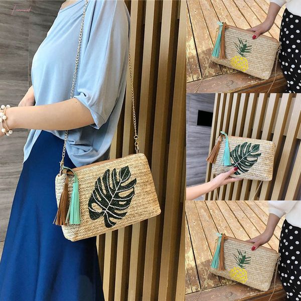 ladies fashion messenger bag fringed pineapple leaf weave wild messenger bag pineapple leaf weave wild shoulder bag@py
ladies fashion messenger bag fringed pineapple leaf weave wild messenger bag pineapple leaf weave wild shoulder bag@py