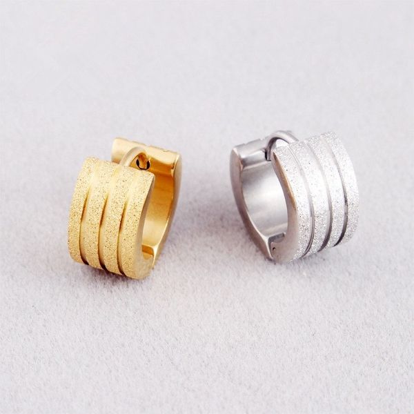 fashion wide small hoop earrings stainless steel men women screw frosting silver gold hoop huggie earrings jewelry, Golden;silver
fashion wide small hoop earrings stainless steel men women screw frosting silver gold hoop huggie earrings jewelry, Golden;silver