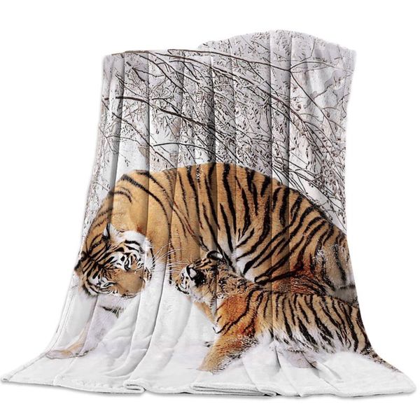 blanket the wild tiger and the baby tiger are walking in snow flannel blanket warm soft throw sofa bed travel blankets
blanket the wild tiger and the baby tiger are walking in snow flannel blanket warm soft throw sofa bed travel blankets