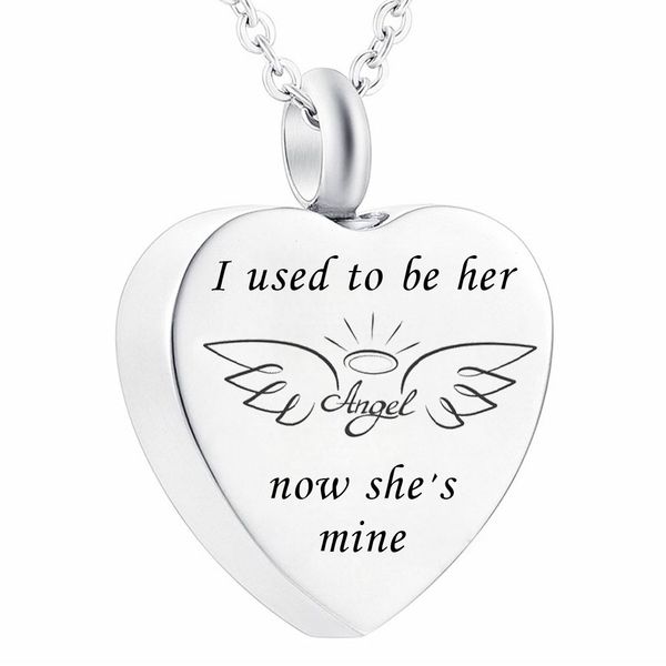 angel wings cremation urn memorial necklace for ashes stainless steel pendant unique small jewelry special memories spiritual eternity, Silver
angel wings cremation urn memorial necklace for ashes stainless steel pendant unique small jewelry special memories spiritual eternity, Silver
