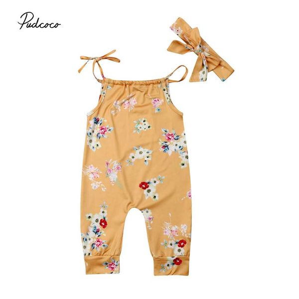 2019 brand newborn toddler baby girl clothes romper headband sleeveless floral bandage sunsuit outfit baby clothing 0-24m, Blue
2019 brand newborn toddler baby girl clothes romper headband sleeveless floral bandage sunsuit outfit baby clothing 0-24m, Blue