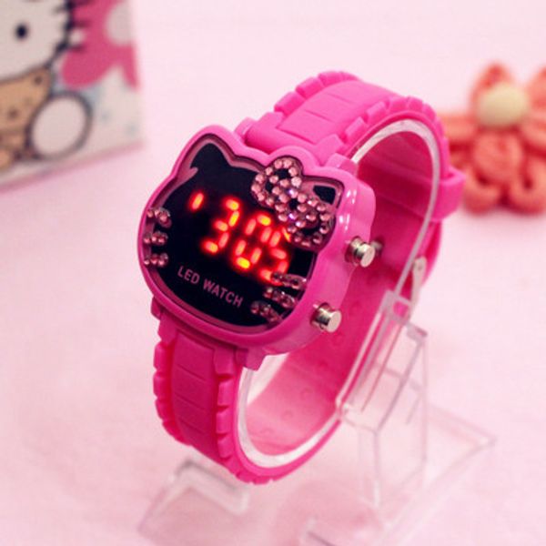 Hello Kitty симпатичные дети часы высокое качество цвета мода повседневная LED женщины
Hello Kitty симпатичные дети часы высокое качество цвета мода повседневная LED женщины