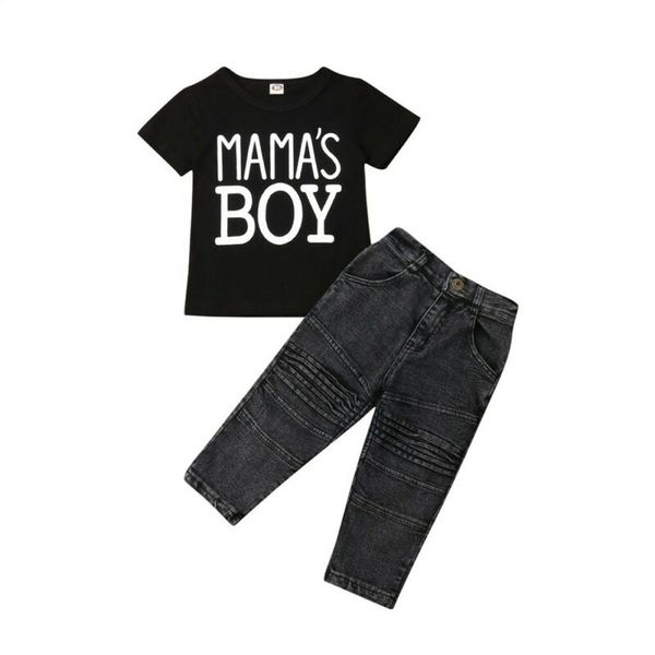 2019 toddler kids baby mommy boy t-shirt long leggings pants denim outfits clothes set 2pcs short sleeve soft clothing, White
2019 toddler kids baby mommy boy t-shirt long leggings pants denim outfits clothes set 2pcs short sleeve soft clothing, White