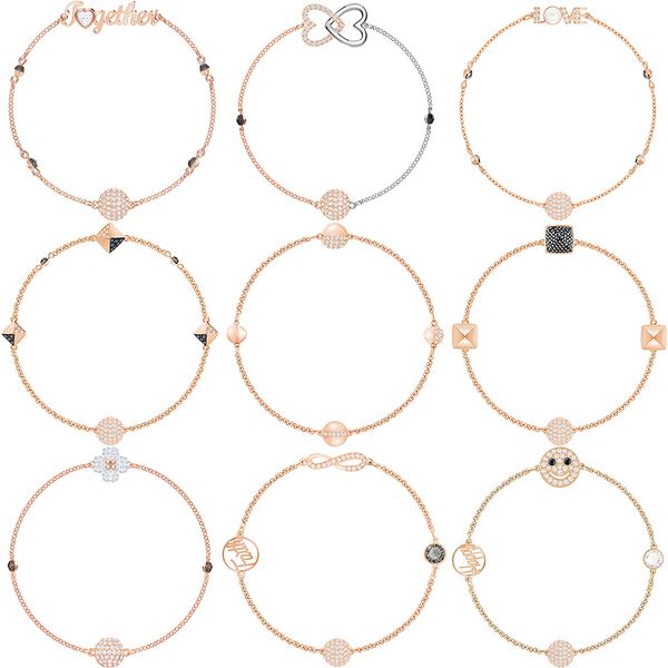 fahmi swa remix collection rose gold invisible magnetic buckle smile face four-leaf clover love bracelet can be to match pendant, Black
fahmi swa remix collection rose gold invisible magnetic buckle smile face four-leaf clover love bracelet can be to match pendant, Black
