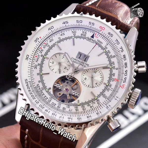 дешевые новые 45 мм navitimer big date ab044121 белый циферблат турбийон автоматические мужские часы стальной корпус коричневый кожаный реме, Slivery;brown
дешевые новые 45 мм navitimer big date ab044121 белый циферблат турбийон автоматические мужские часы стальной корпус коричневый кожаный реме, Slivery;brown