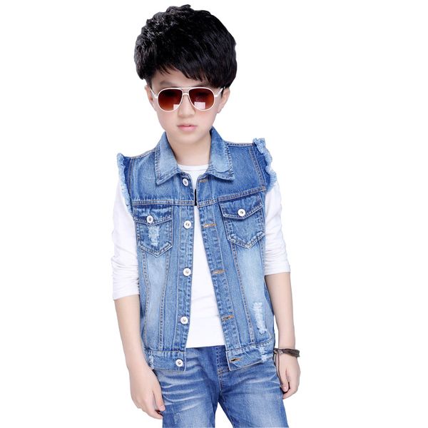 autumn boys denim vest ripped kids cowboy vest waistcoat sleeveless jean jackets casual children outerwear coat, Camo
autumn boys denim vest ripped kids cowboy vest waistcoat sleeveless jean jackets casual children outerwear coat, Camo
