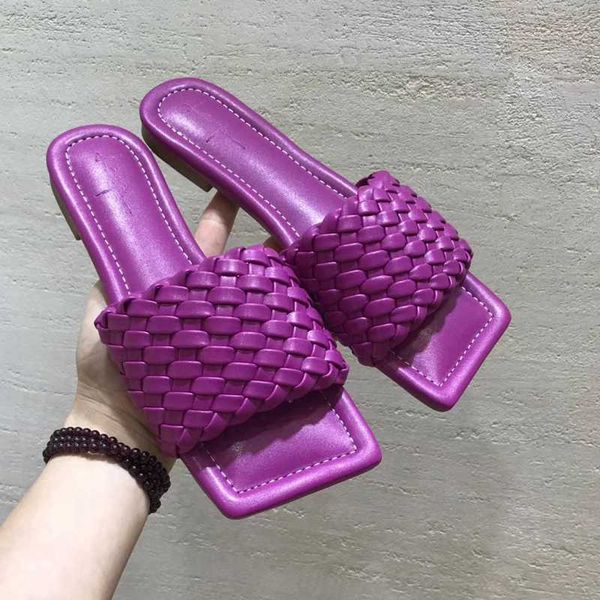 slippers summer women slides weave square toe flat heel open outdoor slipper shoes fashion flip, Black
slippers summer women slides weave square toe flat heel open outdoor slipper shoes fashion flip, Black
