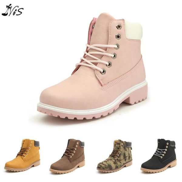 nis 2020 new autumn winter women worker boots lace-up round toe ankle boots fashion candy color ladies size 36-41, Black
nis 2020 new autumn winter women worker boots lace-up round toe ankle boots fashion candy color ladies size 36-41, Black