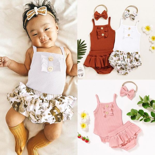 newborn girl fashion bow headband baby girls shorts infant baby outfits solid suspender romper bodysuit+floral print shorts sets, White
newborn girl fashion bow headband baby girls shorts infant baby outfits solid suspender romper bodysuit+floral print shorts sets, White