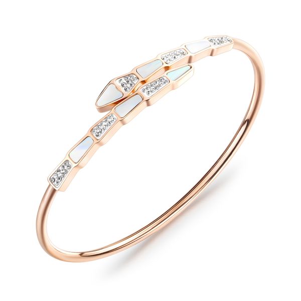 snake bracelets for womens stainless steel titanium rose gold diamond opening catenary womens jewelry for girls gifts, Golden;silver
snake bracelets for womens stainless steel titanium rose gold diamond opening catenary womens jewelry for girls gifts, Golden;silver