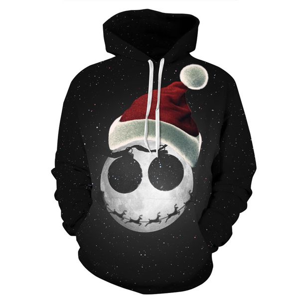 hoodie christmas sweater long sleeve genderless black christmas fashion casual, White
hoodie christmas sweater long sleeve genderless black christmas fashion casual, White