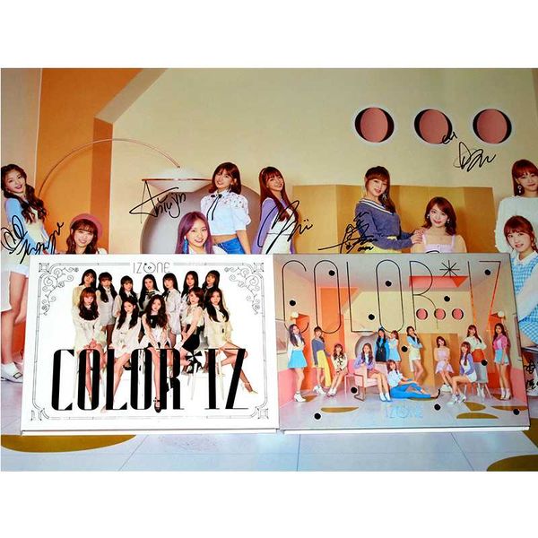 hand signed iz*one izone autographed mini1st color*iz cd+pbook+signed poster
hand signed iz*one izone autographed mini1st color*iz cd+pbook+signed poster