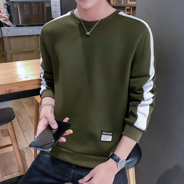 autumn men's long-sleeved t-shirt fashion stitching multi-color sports leisure t shirt men autumn and winter, White;black
autumn men's long-sleeved t-shirt fashion stitching multi-color sports leisure t shirt men autumn and winter, White;black