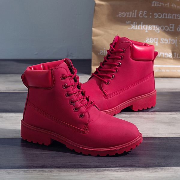 feiyitu spring autumn high boots fashion lace-up women shoes casual platform woman ankle boots student shoes black white red
feiyitu spring autumn high boots fashion lace-up women shoes casual platform woman ankle boots student shoes black white red