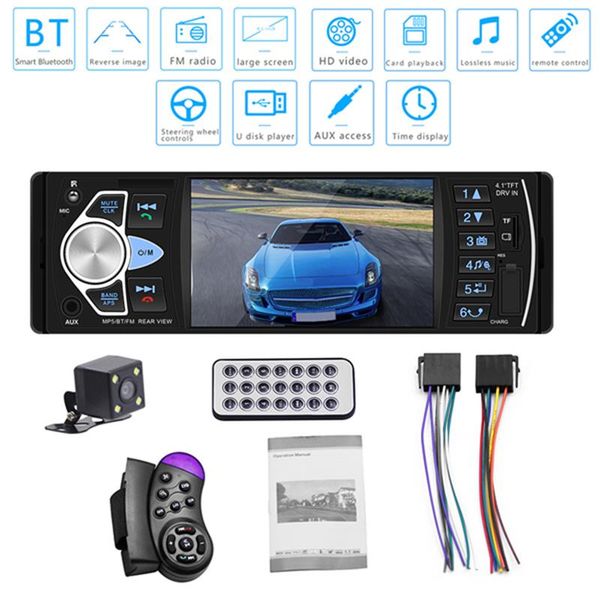 4.1 inch 1din hd car radio stereo mp5 bluetooth hands-vehicle player card radio with rear view camera support sd mp3 mmc
4.1 inch 1din hd car radio stereo mp5 bluetooth hands-vehicle player card radio with rear view camera support sd mp3 mmc