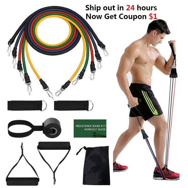 resistance bands fitness set 11 pcs elastic yoga for sports rubber exercise workout training bodybuilding gym
resistance bands fitness set 11 pcs elastic yoga for sports rubber exercise workout training bodybuilding gym