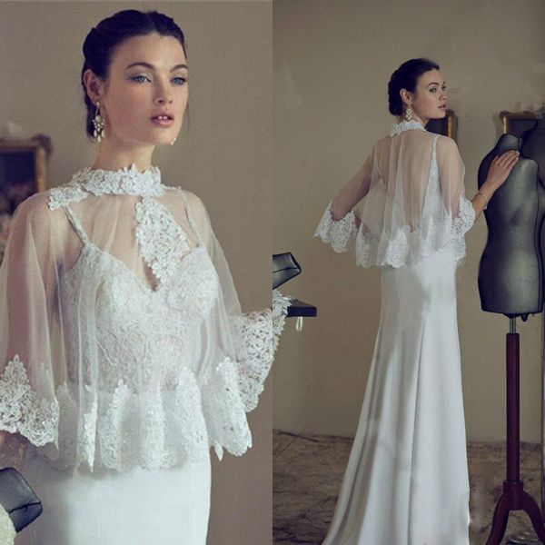 white ivory long bridal wraps jackets lace high neck wedding cloaks shawls shrugs custom made bridal tippets cappas ing
white ivory long bridal wraps jackets lace high neck wedding cloaks shawls shrugs custom made bridal tippets cappas ing