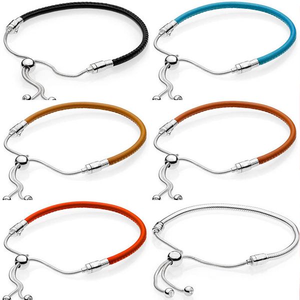 moments leather with adjustable sliding clasp snake chain bracelet bangle fit 925 sterling silver bead charm europe diy jewelry, Golden;silver
moments leather with adjustable sliding clasp snake chain bracelet bangle fit 925 sterling silver bead charm europe diy jewelry, Golden;silver