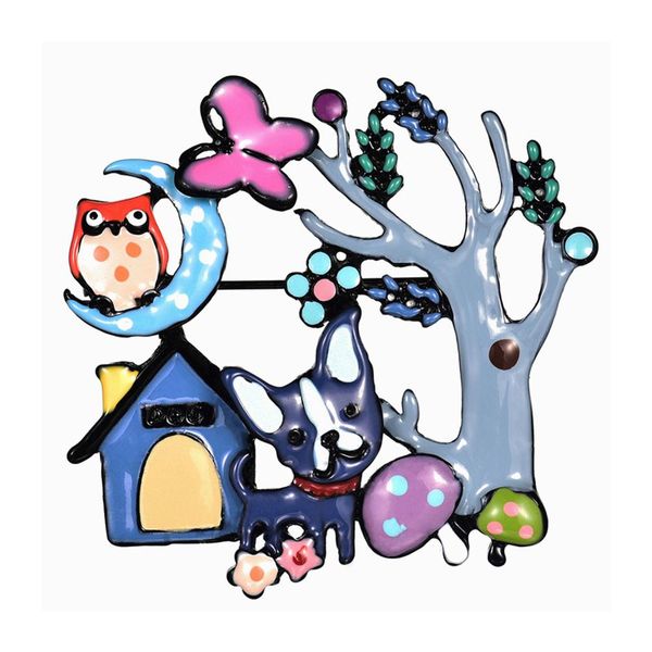 cring coco colorful enamel animal dog brooches & pins for girl gift women's men coat clothes accessories gift jewelry brooch pin, Gray
cring coco colorful enamel animal dog brooches & pins for girl gift women's men coat clothes accessories gift jewelry brooch pin, Gray