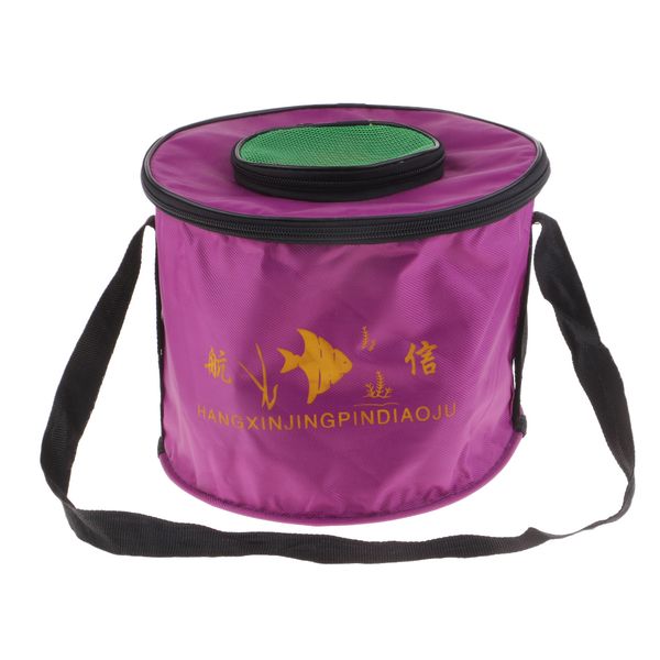 foldable fishing bucket round outdoor camping canvas water carrier bag with mesh cover s/l
foldable fishing bucket round outdoor camping canvas water carrier bag with mesh cover s/l