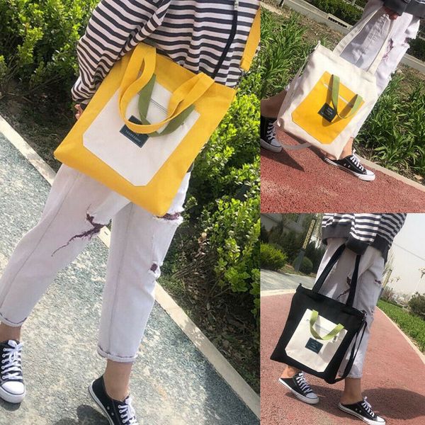 new style women shopping bags shoulder bag totes casual messenger patchwork fashion women canvas crossbody bag 2019
new style women shopping bags shoulder bag totes casual messenger patchwork fashion women canvas crossbody bag 2019
