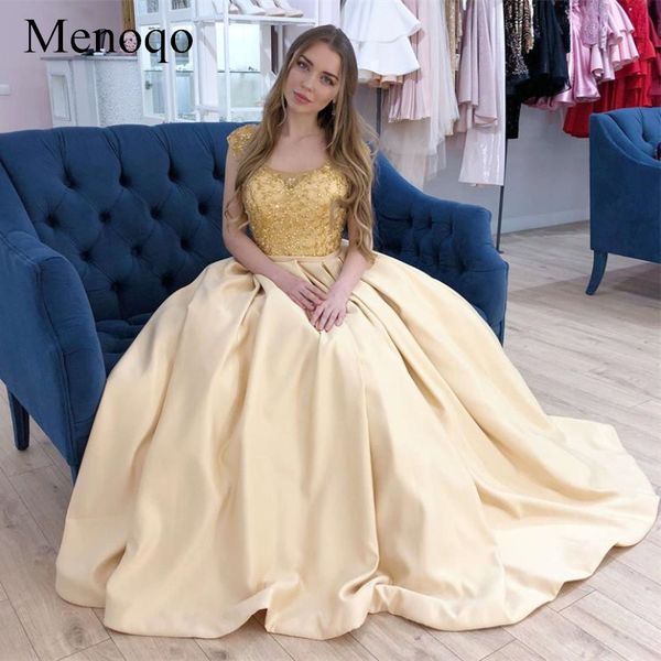 charming 2019 arabic prom dresses scoop beaded cap sleeves sparkly girls graduation party gowns with pickets gala jurken p58au16, White;black
charming 2019 arabic prom dresses scoop beaded cap sleeves sparkly girls graduation party gowns with pickets gala jurken p58au16, White;black