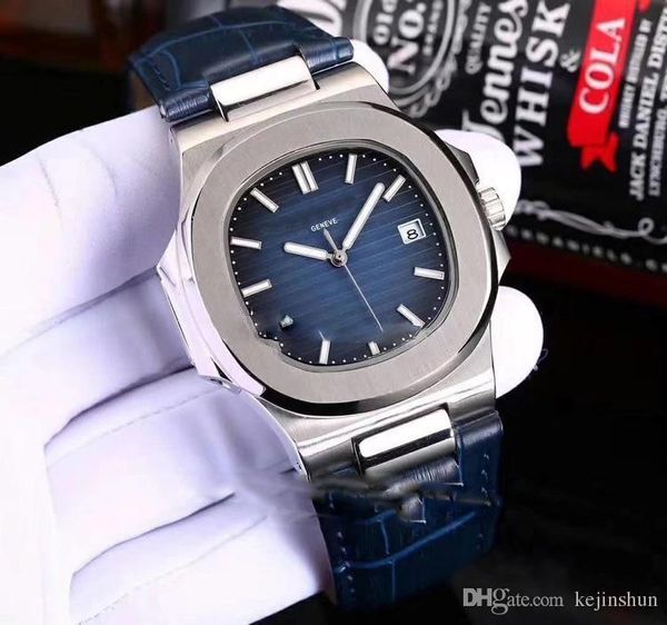 2020 fashion nautilus classic 5711 steel case black dial 40mm a2813 automatic mens watch sports calendar watches leather 6 colors p280, Slivery;brown
2020 fashion nautilus classic 5711 steel case black dial 40mm a2813 automatic mens watch sports calendar watches leather 6 colors p280, Slivery;brown