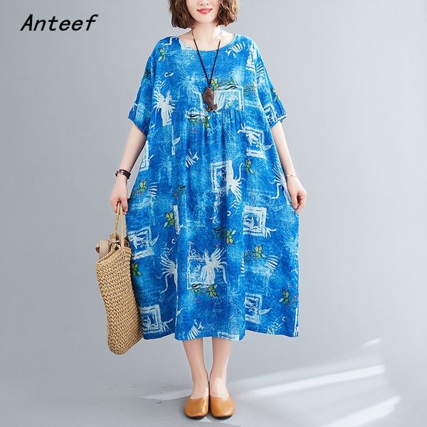 casual dresses cotton linen plus size vintage floral women loose long summer dress elegant clothes 2021 ladies sundress for wome, Black;gray
casual dresses cotton linen plus size vintage floral women loose long summer dress elegant clothes 2021 ladies sundress for wome, Black;gray
