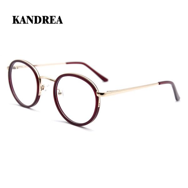 kandrea 2020 new women men eyeglasses metal round glasses frame vintage optical prescription spectacles clear lens glasses, Black
kandrea 2020 new women men eyeglasses metal round glasses frame vintage optical prescription spectacles clear lens glasses, Black