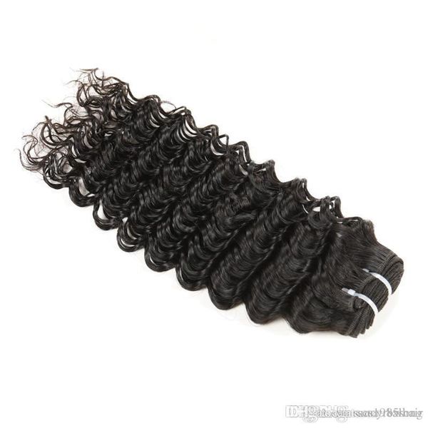 dhl fedex great quality human brazilian virgin hair deep wave hair bundle 3pcs, 100g one piece, Black
dhl fedex great quality human brazilian virgin hair deep wave hair bundle 3pcs, 100g one piece, Black